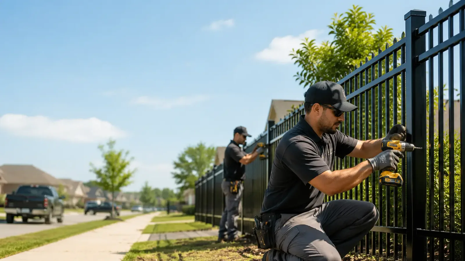 Metal Fence Installation in Prince Frederick, MD